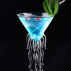 Octopus Cocktail Glass