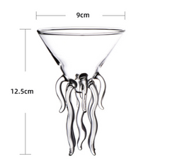 Octopus Cocktail Glass